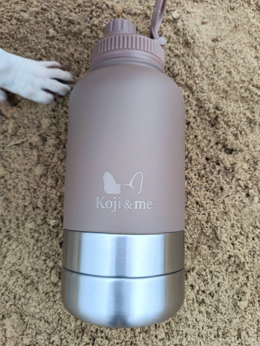 The Get-About Bottle - Insulated Portable Dog Water Bottle
