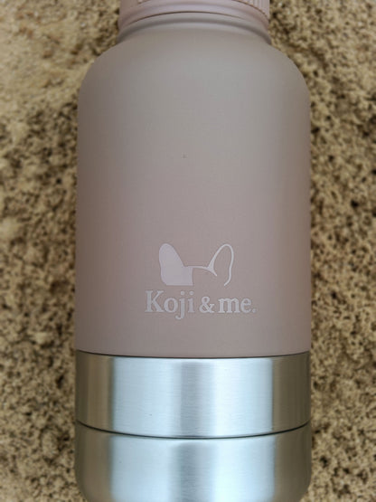 The Get-About Bottle - Insulated Portable Dog Water Bottle